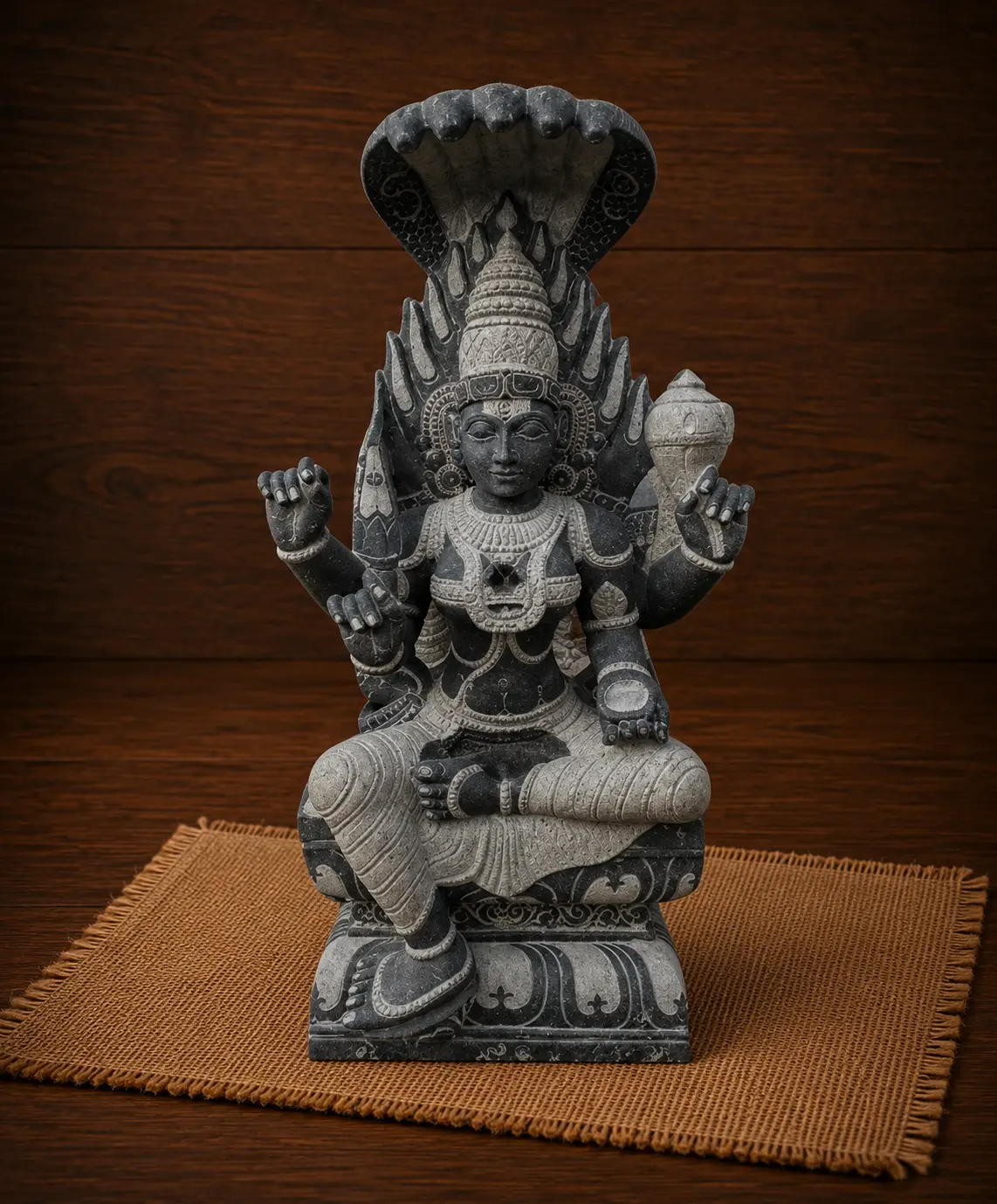God Stone Statue