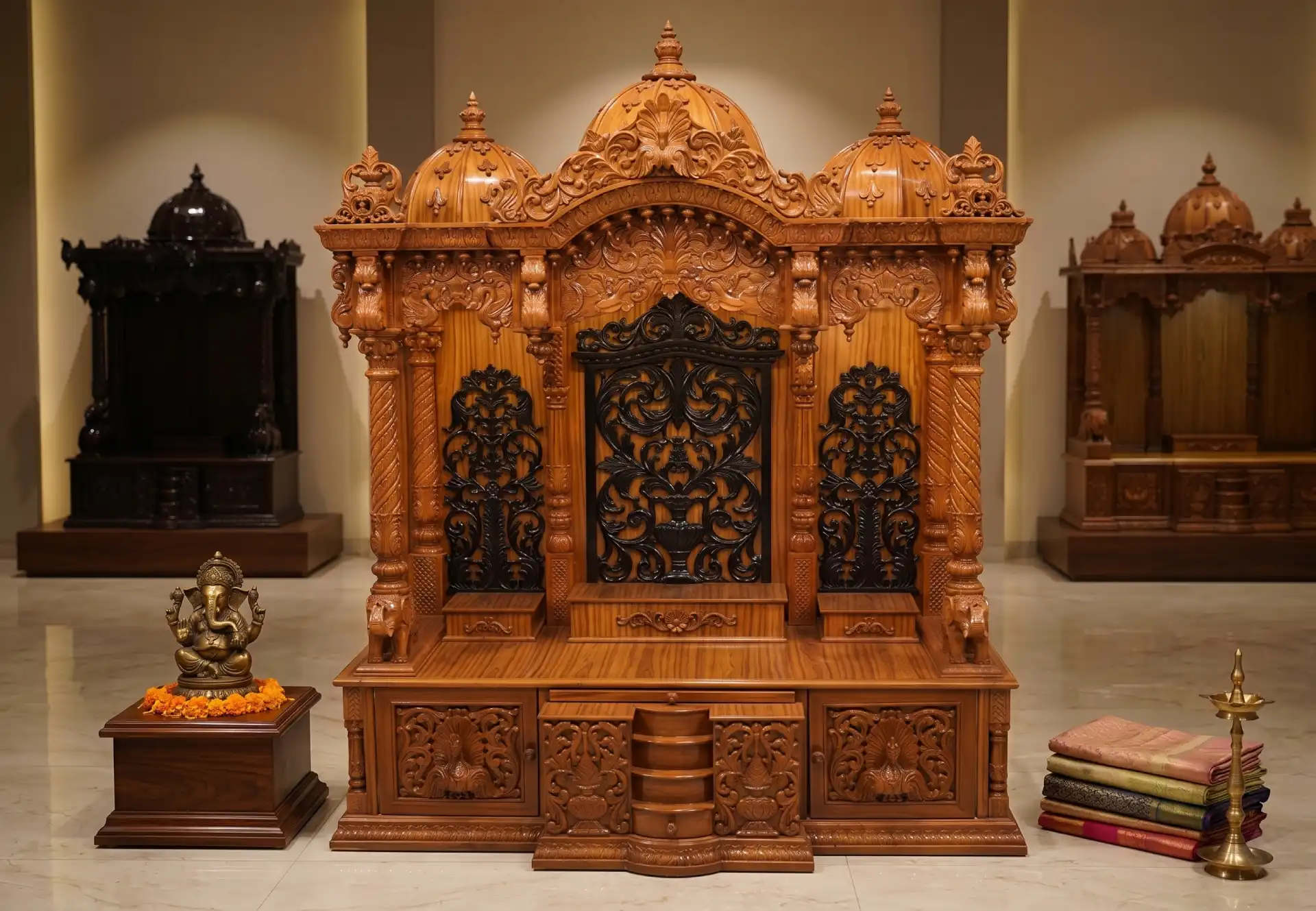 Wooden temples